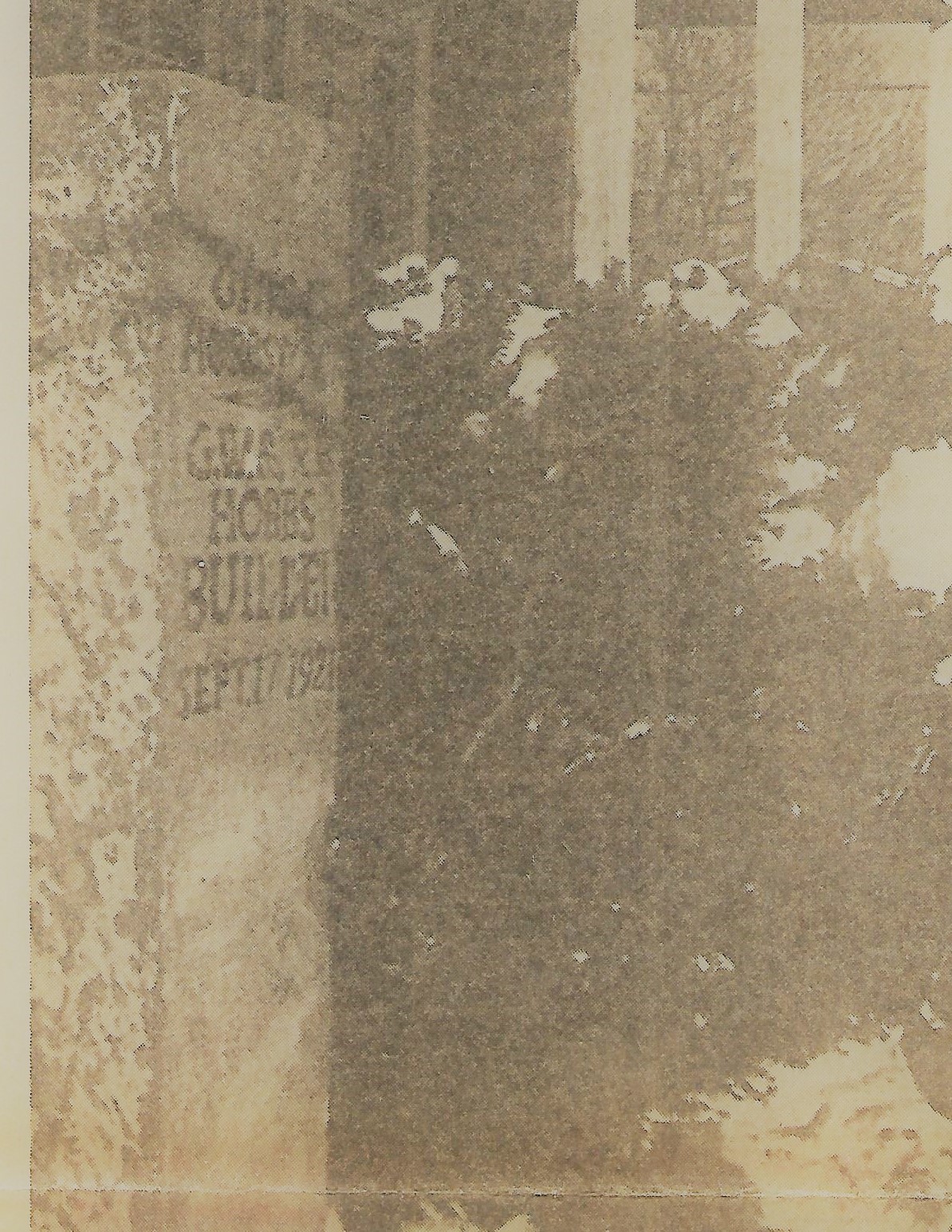 'Hobbstown Marker' 1921